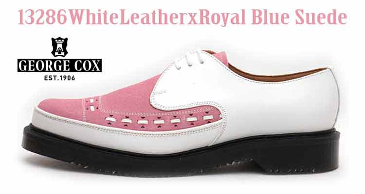 Amazon.co.jp: George Cox 12790 Low Cut Saddle Shoes (White