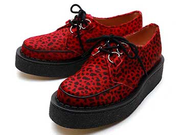 ジョージコックス 8961 レッドレオパード／ROCK SHOES COMPANY