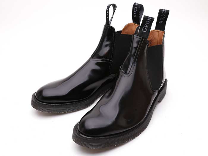 13516 CHELSEA BOOTS ブラックハイシャインレザー詳細ページへ